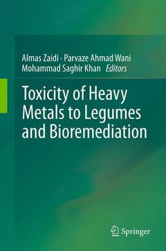 Couverture de l’ouvrage Toxicity of Heavy Metals to Legumes and Bioremediation