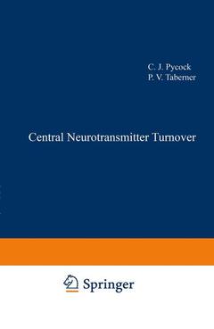 Couverture de l’ouvrage Central Neurotransmitter Turnover