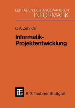 Couverture de l’ouvrage Informatik-Projektentwicklung