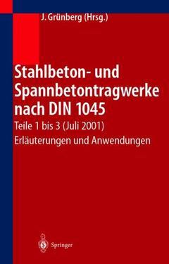 Cover of the book Stahlbeton- und Spannbetontragwerke nach DIN 1045