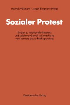 Cover of the book Sozialer Protest