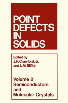 Cover of the book Point Defects in Solids