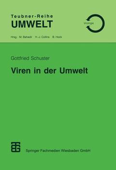 Cover of the book Viren in der Umwelt