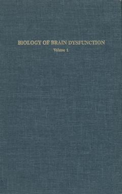 Couverture de l’ouvrage Biology of Brain Dysfunction