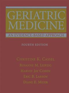 Couverture de l’ouvrage Geriatric Medicine