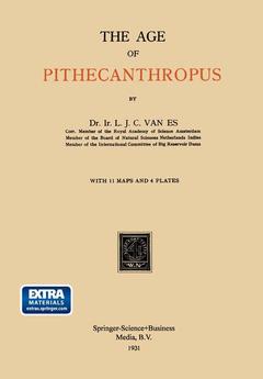 Couverture de l’ouvrage The Age of Pithecanthropus