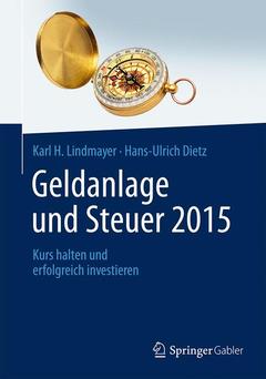 Cover of the book Geldanlage und Steuer 2015