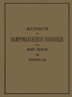 Couverture de l’ouvrage Hilfsbuch für Dampfmaschinen-Techniker