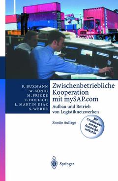 Couverture de l’ouvrage Zwischenbetriebliche Kooperation mit mySAP.com