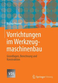 Couverture de l’ouvrage Vorrichtungen im Werkzeugmaschinenbau