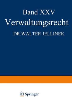 Couverture de l’ouvrage Verwaltungsrecht