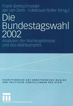 Couverture de l’ouvrage Die Bundestagswahl 2002