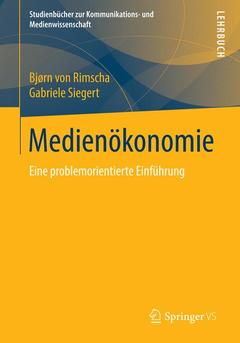 Couverture de l’ouvrage Medienökonomie