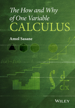 Couverture de l’ouvrage The How and Why of One Variable Calculus