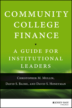 Couverture de l’ouvrage Community College Finance