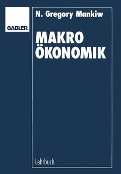 Couverture de l’ouvrage Makroökonomik