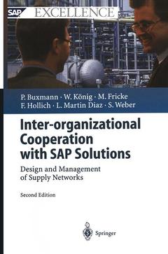 Couverture de l’ouvrage Inter-organizational Cooperation with SAP Solutions
