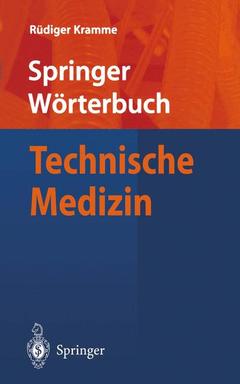 Couverture de l’ouvrage Wörterbuch Technische Medizin