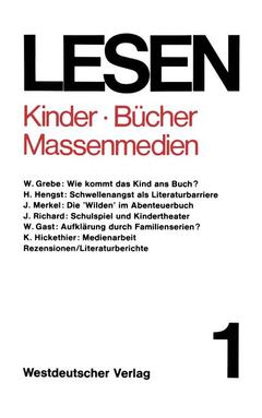 Cover of the book Kinder — Bücher — Massenmedien