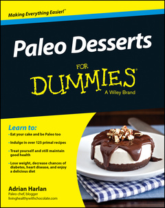 Couverture de l’ouvrage Paleo Desserts For Dummies