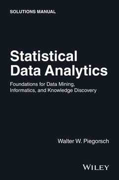 Couverture de l’ouvrage Statistical Data Analytics
