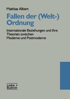 Couverture de l’ouvrage Fallen der (Welt-)Ordnung