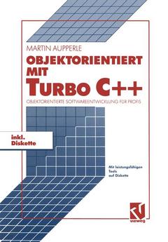 Couverture de l’ouvrage Objektorientiert mit TURBO C++