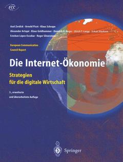 Cover of the book Die Internet-Ökonomie