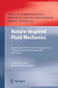 Cover of the book Nature-Inspired Fluid Mechanics