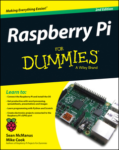 Couverture de l’ouvrage Raspberry Pi For Dummies