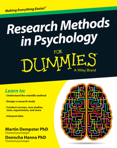 Couverture de l’ouvrage Research Methods in Psychology For Dummies