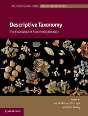 Couverture de l’ouvrage Descriptive Taxonomy