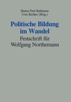 Couverture de l’ouvrage Politische Bildung im Wandel