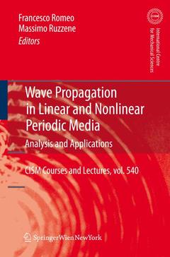 Cover of the book Wave Propagation in Linear and Nonlinear Periodic Media
