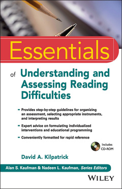 Cover of the book Essentials of Assessing, Preventing, and Overcoming Reading Difficulties