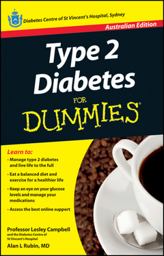 Cover of the book Type 2 Diabetes For Dummies Australian Edition