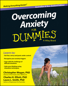Couverture de l’ouvrage Overcoming Anxiety For Dummies - Australia / NZ