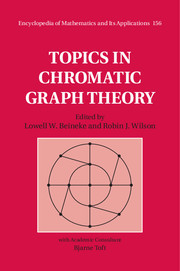 Couverture de l’ouvrage Topics in Chromatic Graph Theory