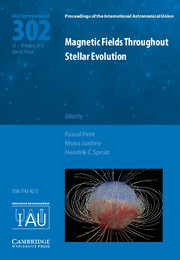 Couverture de l’ouvrage Magnetic Fields throughout Stellar Evolution (IAU S302)