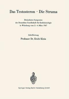 Cover of the book Das Testosteron · Die Struma
