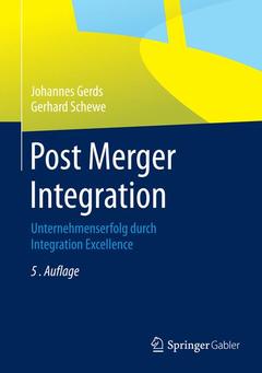Couverture de l’ouvrage Post Merger Integration