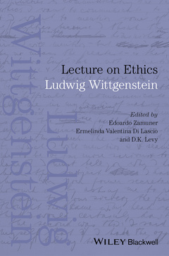 Couverture de l’ouvrage Lecture on Ethics