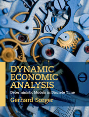 Cover of the book Dynamic Economic Analysis