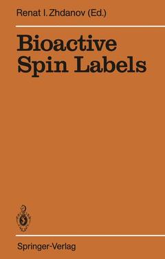 Couverture de l’ouvrage Bioactive Spin Labels
