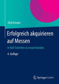 Cover of the book Erfolgreich akquirieren auf Messen