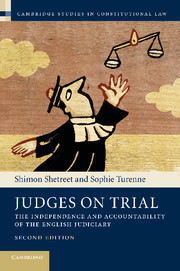 Couverture de l’ouvrage Judges on Trial