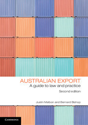 Couverture de l’ouvrage Australian Export