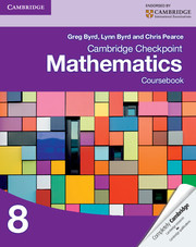 Cover of the book Cambridge Checkpoint Mathematics Coursebook 8