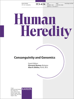 Couverture de l’ouvrage Consanguinity and Genomics