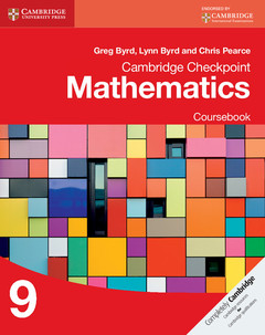 Cover of the book Cambridge Checkpoint Mathematics Coursebook 9